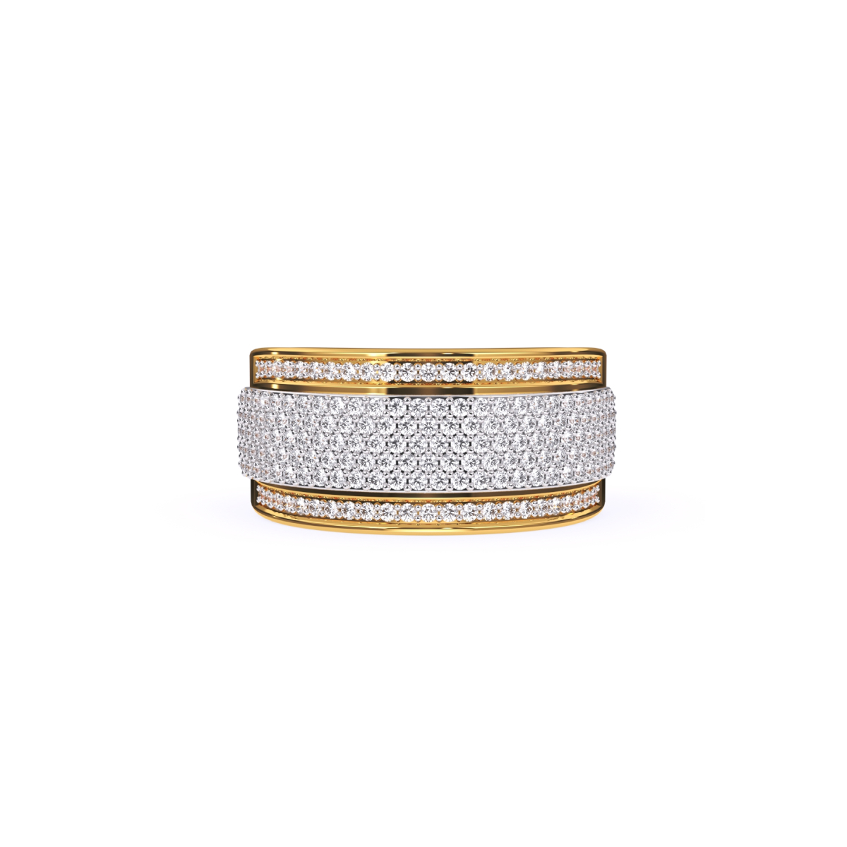 Elegant Diamond Confident Men’s Ring
